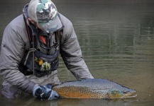 Mountain Made Media 's Fly-fishing Photo of a Brown trout – Fly dreamers 