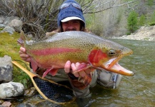  Fotografía de Pesca con Mosca de Trucha arcoiris por Brett Macalady – Fly dreamers 