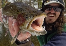 Brett Macalady 's Fly-fishing Pic of a Rainbow trout – Fly dreamers 