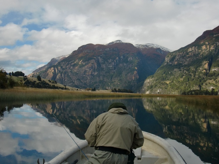 Un momento excepcional: sin viento en la patagonia.