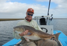Fly-fishing Pic of Redfish shared by Captain Kenny Ensminger – Fly dreamers 
