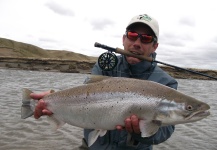 Ignacio Pereira 's Fly-fishing Pic of a Sea-Trout – Fly dreamers 