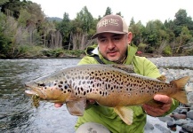 La Vaguada  Fly Fishing 's Fly-fishing Image of a Brown trout – Fly dreamers 