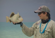 Tom Hradecky 's Fly-fishing Catch of a Triggerfish – Fly dreamers 