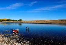  Una Interesante foto de Situación de Pesca con Mosca por Cathy Beck