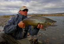 Chelo . 's Fly-fishing Pic of a Brown trout – Fly dreamers 