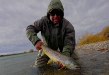 Chelo . 's Fly-fishing Pic of a Brown trout – Fly dreamers 