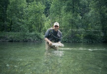 Stig M. Hansen 's Fly-fishing Photo of a Rainbow trout – Fly dreamers 