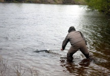  Salmo salar – Excelente Situación de Pesca con Mosca – Por Martin Arcand