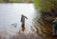  salmon atlantico – Situación de Pesca con Mosca – Por Martin Arcand