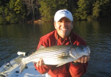Fly-fishing Photo of Striper shared by Brad From SC – Fly dreamers 