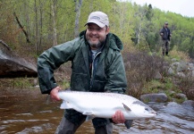 Martin Arcand 's Fly-fishing Photo of a Atlantic salmon – Fly dreamers 