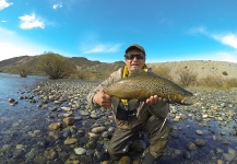 Adrian Andres Mahia Gargantini 's Fly-fishing Pic of a Brown trout – Fly dreamers 