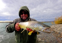 Esteban Urban 's Fly-fishing Image of a Brown trout – Fly dreamers 