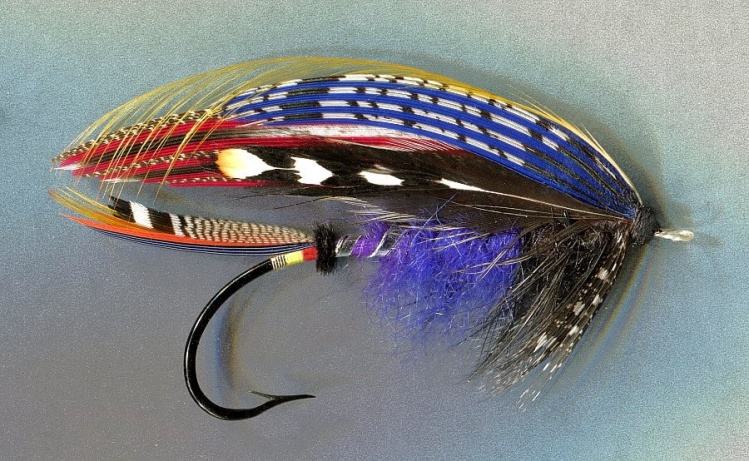 Tied on a Ronn Lucas 6/0 xl, this fly is a variation of a Davie McPhail fly.