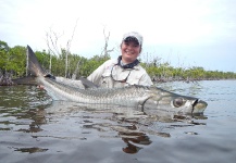 Fly-fishing Pic of Tarpon shared by Tom Hradecky – Fly dreamers 