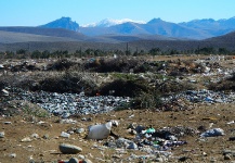 Ubicación del caño maldito en el Chimehuín