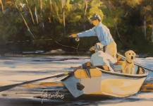 Gordie Hinds's Cool Fly-fishing Art Picture – Fly dreamers 