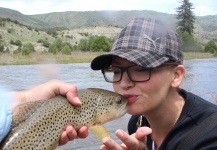 Robert Gibbes 's Fly-fishing Catch of a Brown trout – Fly dreamers 