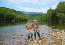 Sava river (Slovenian longest and bigest river) ... Fly fishing in Slovenia