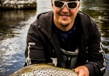 Alexander Lexén 's Fly-fishing Photo of a Brown trout – Fly dreamers 