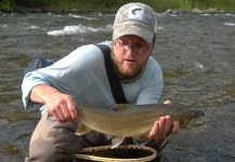 Fly-fishing Pic of Bull trout shared by Eric Larson – Fly dreamers 