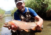 Tim Kidder 's Fly-fishing Image of a Cutthroat – Fly dreamers 