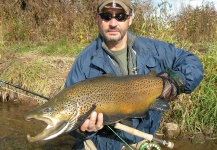 Matt Lemke 's Fly-fishing Image of a Brown trout – Fly dreamers 