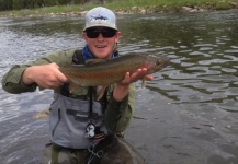 Tyler Fark 's Fly-fishing Photo of a Rainbow trout – Fly dreamers 