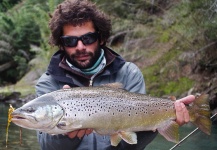 Alfonso Aragon 's Fly-fishing Photo of a Brown trout – Fly dreamers 