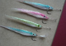 Saltwater, some new flies for Serra fish.