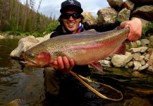 Daniel Macalady 's Fly-fishing Photo of a Rainbow trout – Fly dreamers 