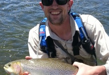 Scott Robertson 's Fly-fishing Image of a Rainbow trout – Fly dreamers 