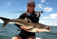 Meredith McCord 's Fly-fishing Photo of a Cobia – Fly dreamers 