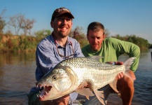 Tourette Fishing 's Fly-fishing Picture of a Tigerfish – Fly dreamers 