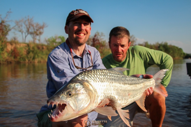 Jeff Currier and his brother-in-law Donald, had an absolute blast fishing with us in Tanzania.