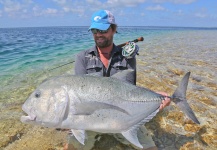Fly-fishing Pic of Giant Trevally shared by Oliver White – Fly dreamers 