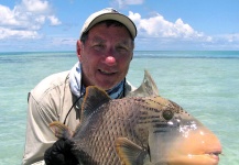Greg Rieben 's Fly-fishing Catch of a Triggerfish – Fly dreamers 