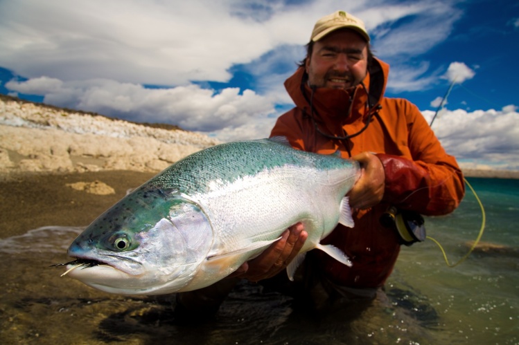 Estancia Laguna Verde Fly fishing lodge - Big  Rainbow