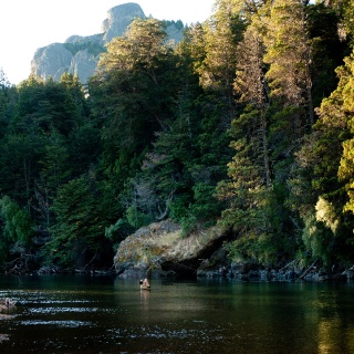 Fishing at River Traful - Arroyo Verde Lodge