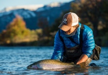  Imagen de Pesca con Mosca de Trucha arcoiris compartida por Estancia Arroyo Verde – Fly dreamers