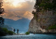 Landlocked Salmon Fly-fishing Situation – Estancia Arroyo Verde shared this Pic in Fly dreamers 