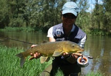 Edu Cesari 's Fly-fishing Image of a Barbel – Fly dreamers 