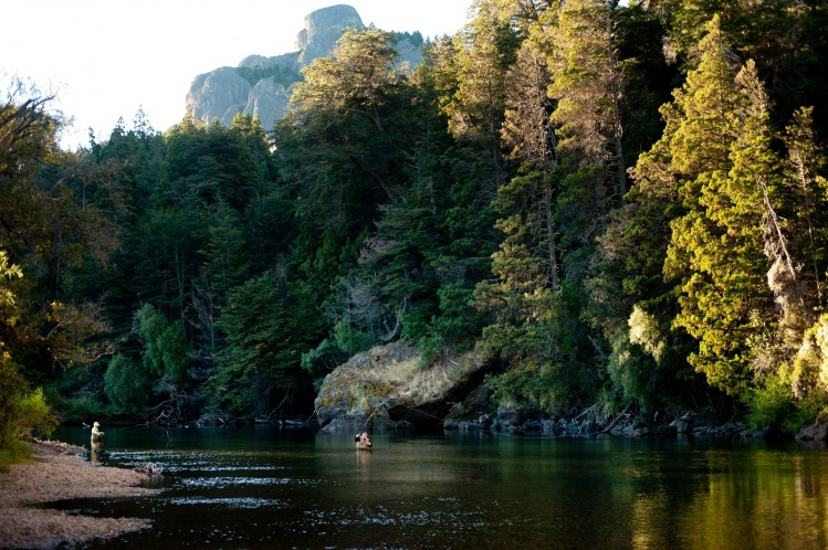 Fishing at River Traful - Arroyo Verde Lodge