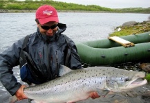 Alexander Elefant 's Fly-fishing Photo of a Atlantic salmon – Fly dreamers 