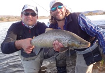 Fernando Cabrera 's Fly-fishing Catch of a Brown trout – Fly dreamers 