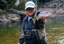 Martin Saide 's Fly-fishing Catch of a Rainbow trout – Fly dreamers 