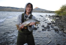 Nice Fly-fishing Situation of Brown trout shared by Carlos Gerometo 