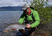 Hernan Pereyra 's Fly-fishing Pic of a Rainbow trout – Fly dreamers 