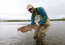 Mikey Wright 's Fly-fishing Photo of a Chum salmon – Fly dreamers 